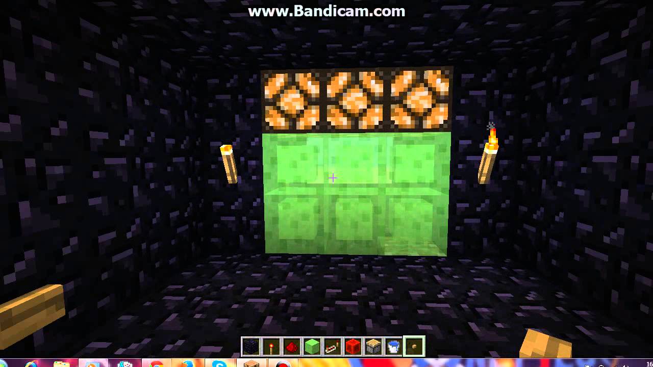 3x3 Slime Block Door (by ali hadj hassan)