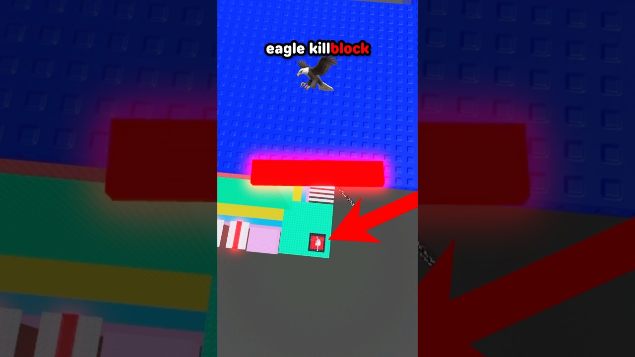 🫵😂 eagle killblock troll in roblox