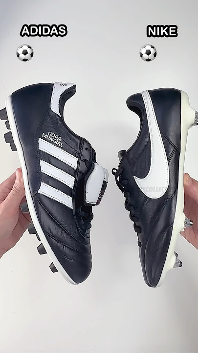 ADIDAS /// vs NIKE ✔️ 👀 #footballboots #soccercleats #cleats #adidas #nike