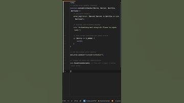How to build custom error handlers in PHP? Create Custom Error Handlers in #php Like a Pro!