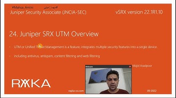 24. Juniper SRX UTM Overview
