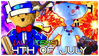 NEW 4TH OF JULY EVENT + ALL ITEMS! | Roblox BEAR (Alpha)