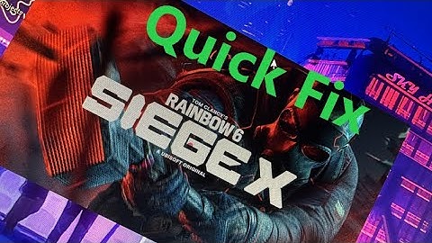 Rainbow Six Siege don