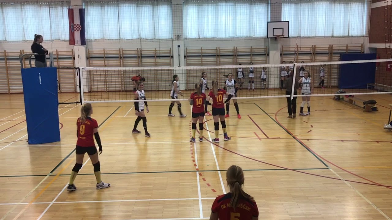MALA ODBOJKA OK FORESTA-OK MEDVEŠĆAK 1:2 TREĆI SET FINALE REGIONALNO IVANEC 24.03.2018.