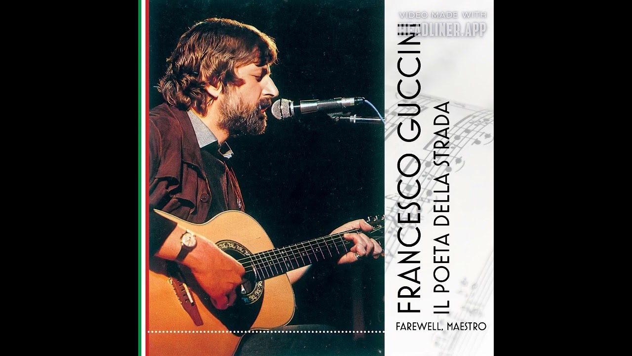 Francesco Guccini: il poeta della strada. Farewell, maestro | Nadia Mari