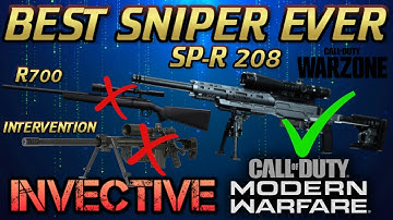 BEST SNIPER EVER! SP-R 208 Class Setup Modern Warfare Season 6 WARZONE