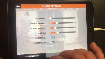 Parrot AR Drone 2.0 basic controls and settings
