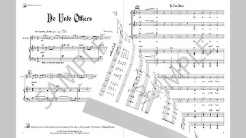 Do Unto Others -  MusicK8.com Singles Reproducible Kit