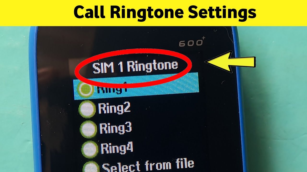 How to Set Ringtone In Keypad Phone Lava Hero 600 | A1 , Gem A9 - YouTube