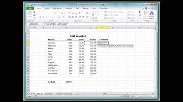 Microsoft Excel 2010 - Basic IF Statements