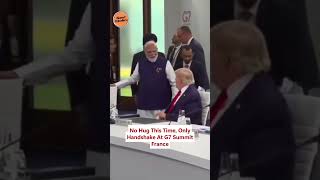 No Hug This Time Only Handshake at G7 Summit Evian France | Biased Caballero