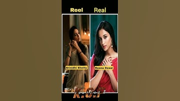 K.G.F: Chapter 2 Reel vs Real Cast with Name. #kgf #reelvsreal #cast