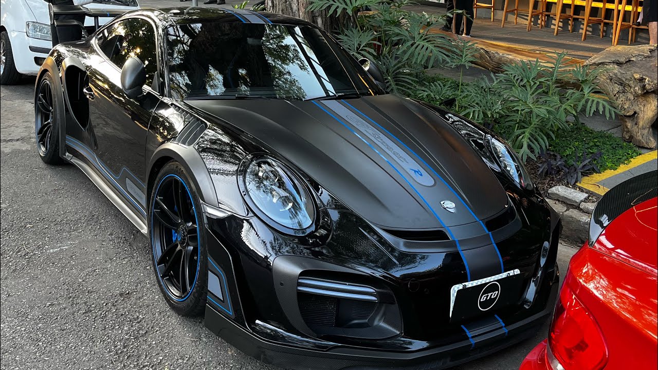 【TECHART】世界限定100台GT street R Techart GT Street R Rodando Pelas ruas de São Paulo Único No