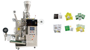 Automtaic inner and outer tea bag packaging machine