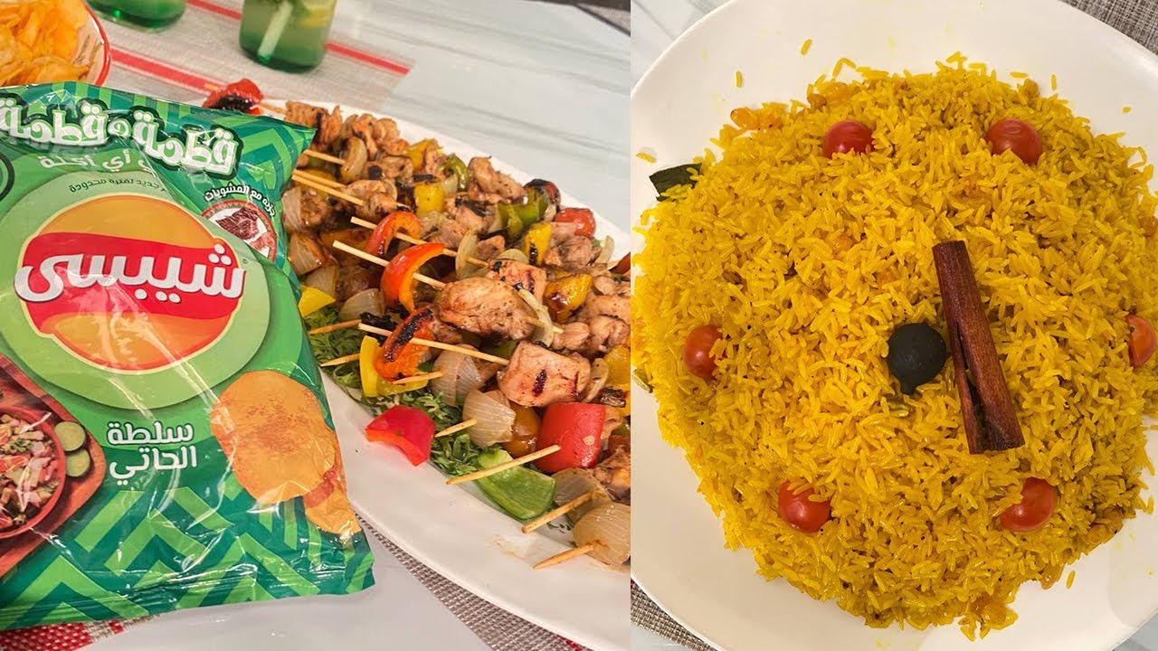 طريقة عمل شيش طاووق - أرز مبهر | العزومة مع الشيف فاطمة أبو حاتي