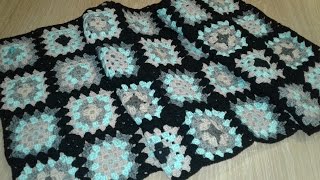 Кардиган из квадратных мотивов. Часть 2. Соединение мотивов в полотно. Knitting women's cardigan. Кардиган из квадратных мотивов. Часть 2. Соединение мотивов в полотно. Knitting women's cardigan.