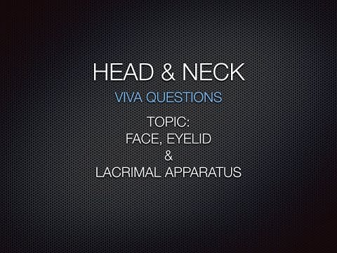 2/n - HEAD & NECK : VIVA QUESTIONS anatomy of the ear