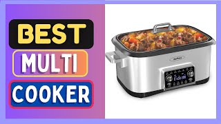 Sunvivi 8 Quart Slow Cooker Roaster Oven, 12 in 1