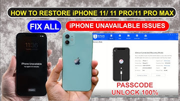 How to Fix/Restore All iPhone 11/Pro/11 Pro MAX With 3uTools FREE💯Fix All iPhone Unavailable Issues🔥
