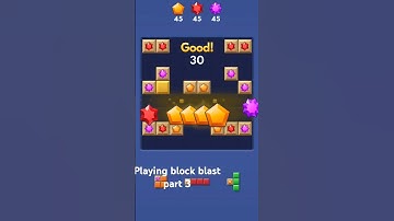 Playing block blast part 3