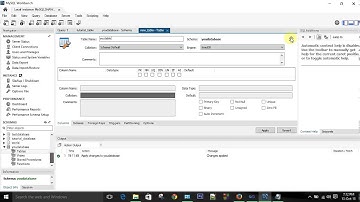 How to create a mysql database using mysql workbench