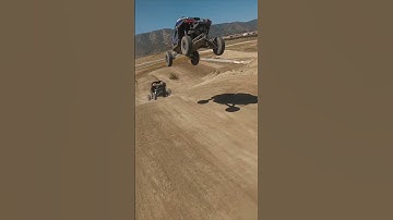 PRO R VRS TURBO R SKY JUMPS!! #shorts #turbor #pror #sxs