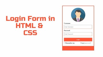 How to Create a Login Form in HTML & CSS 🔐 | Responsive & Stylish Design #javascript #frontend
