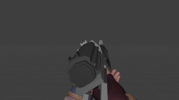 [3D Animation] Calico M900 first-person reload