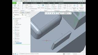 Rib Creo Parametric Trajectory and Profile Ribs