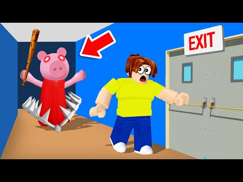 Trapping Piggy So We Could Escape Roblox Youtube - karina and ronald roblox piggy