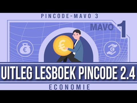 Uitleg lesboek Pincode 2.4 (economie) mavo 3