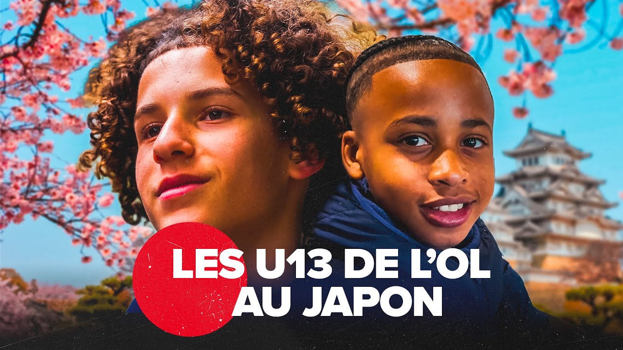 Les U13 de l'OL au Japon
