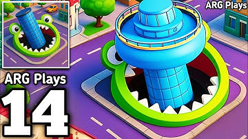 Hole.io - Gameplay Walkthrough Part 14 - Eat Bigger City 