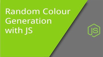 Random Colour Generation in JavaScript