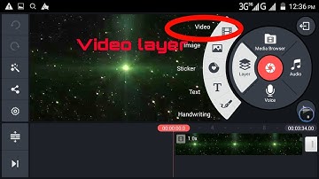 How to add video layer in kine master. Root required (hindi m)