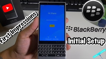 BlackBerry KEY2 Initial Setup/First Impressions!Storage? Bloatware?Wifi Calling? 🤔Keyboard Thoughts