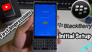 BlackBerry KEY2 Initial Setup/First Impressions!Storage? Bloatware?Wifi Calling? 🤔Keyboard Thoughts