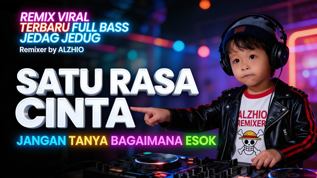 DJ SATU RASA CINTA - ARIEF | JANGAN TANYA BAGAIMANA ESOK | REMIX JEDAG JEDUG FULL BASS TERBARU