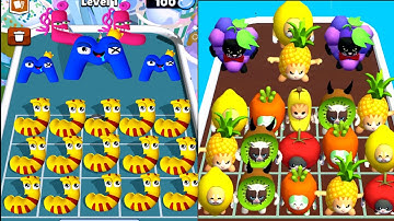 Epic Banana Run Merge Master vs Merge Alphabet Number Run Max Level Gameplay Merge Battles