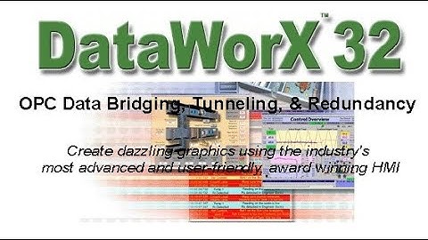 นำเข้า Kepware OPC tag มาใช้ในDataWorX
