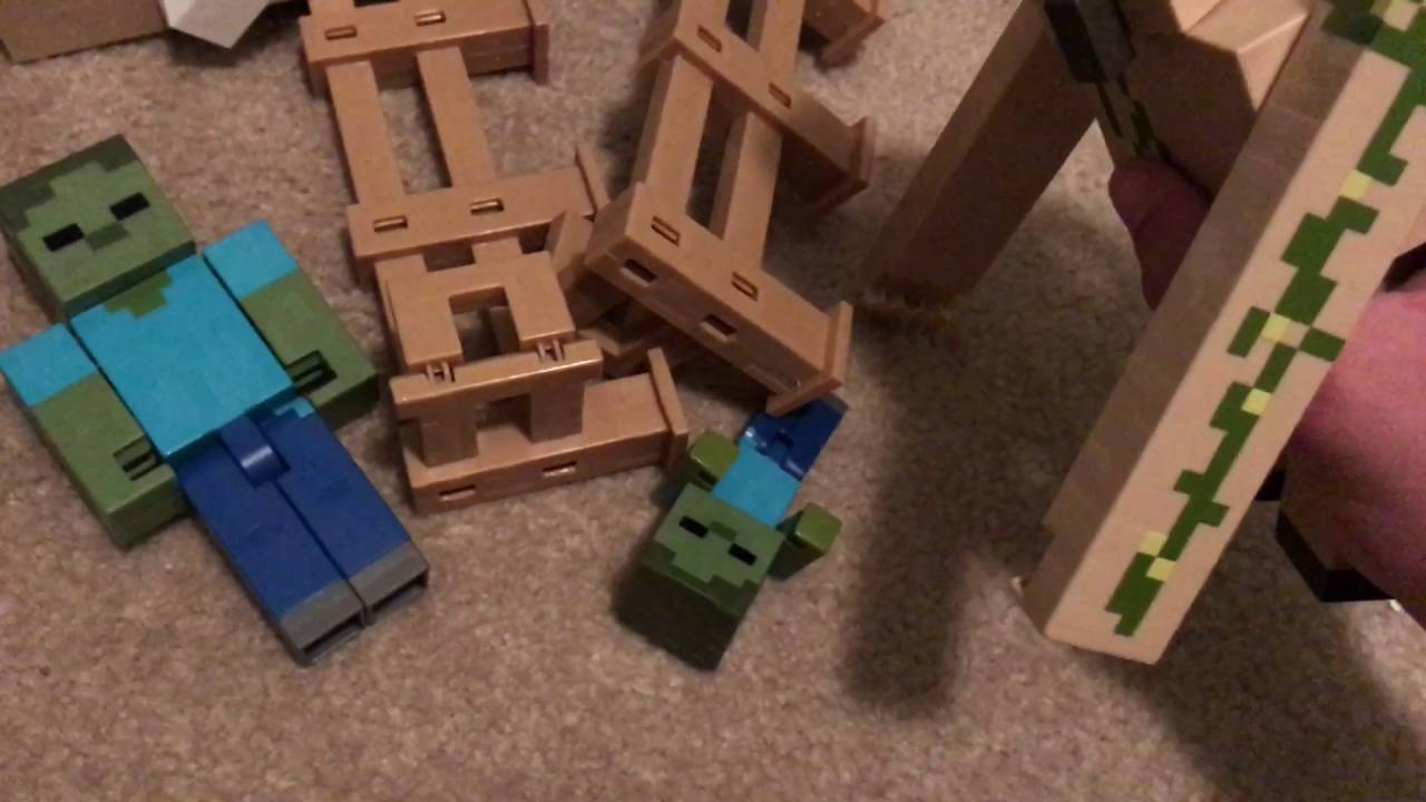 minecraft iron golem figure