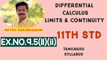 11th Std Maths Ex.9.5(11)(ii) f(x)= (x^3 +64)/(x+4),f has a removable discontinuity at x= x0. Find g