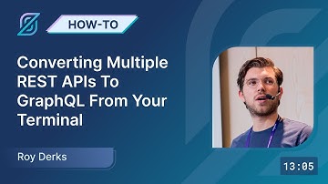 Converting Multiple REST APIs To GraphQL From Your Terminal