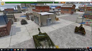 Tanki Online 27 kills and 1 death On Polygon. (Shaft M0 and Mammoth M1 gameplay)