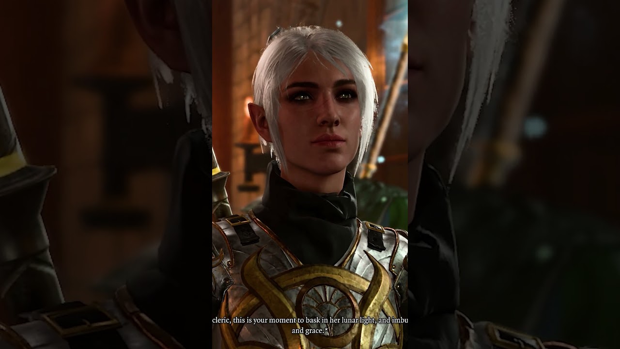 Селунэ благословляет Шэдоухарт | Baldur's Gate 3 