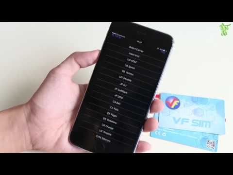Cách cài sim ghép cho iPhone 5