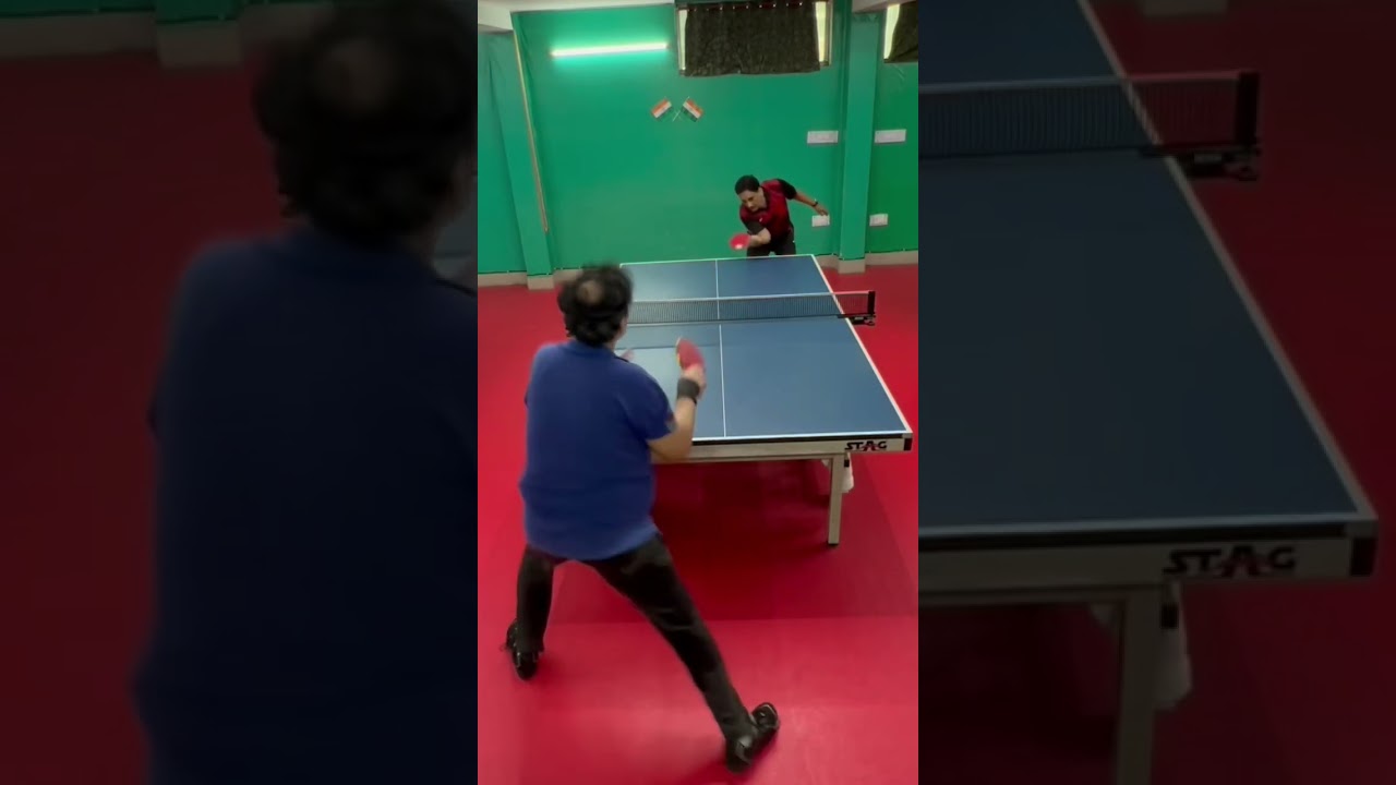 Quick Choice of Backhand was right. Timeout Club Table Tennis Academy