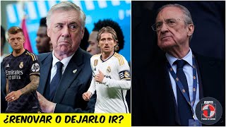 REAL MADRID Ancelotti debe decidir. Luka Modric y Toni Kroos siguen sin renovar | Fuera de Juego