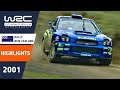 Rally New Zealand 2001: WRC Highlights / Review / Results