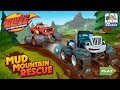 Youtube Thumbnail Blaze and the Monster Machines: Mud Mountain Rescue - Crusher on Rocket Skis (Nick Jr. Games)